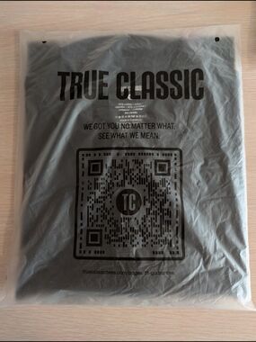 True Classic Men's Black Polo - Classic Fit